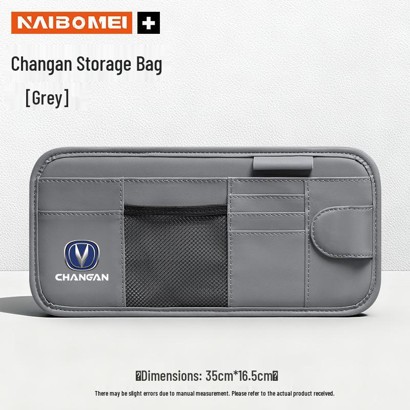 Changan Car Glasses Clip Sun Visor Storage: Fits CS75, Eado, CS55, UNIK/T/I, CS35 Models
