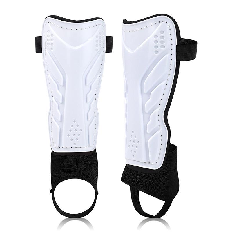 Professional Adult Shin Guards with Ankle Protection and Honeycomb Calf Inserts for Football, Kids Knee Pads Included
