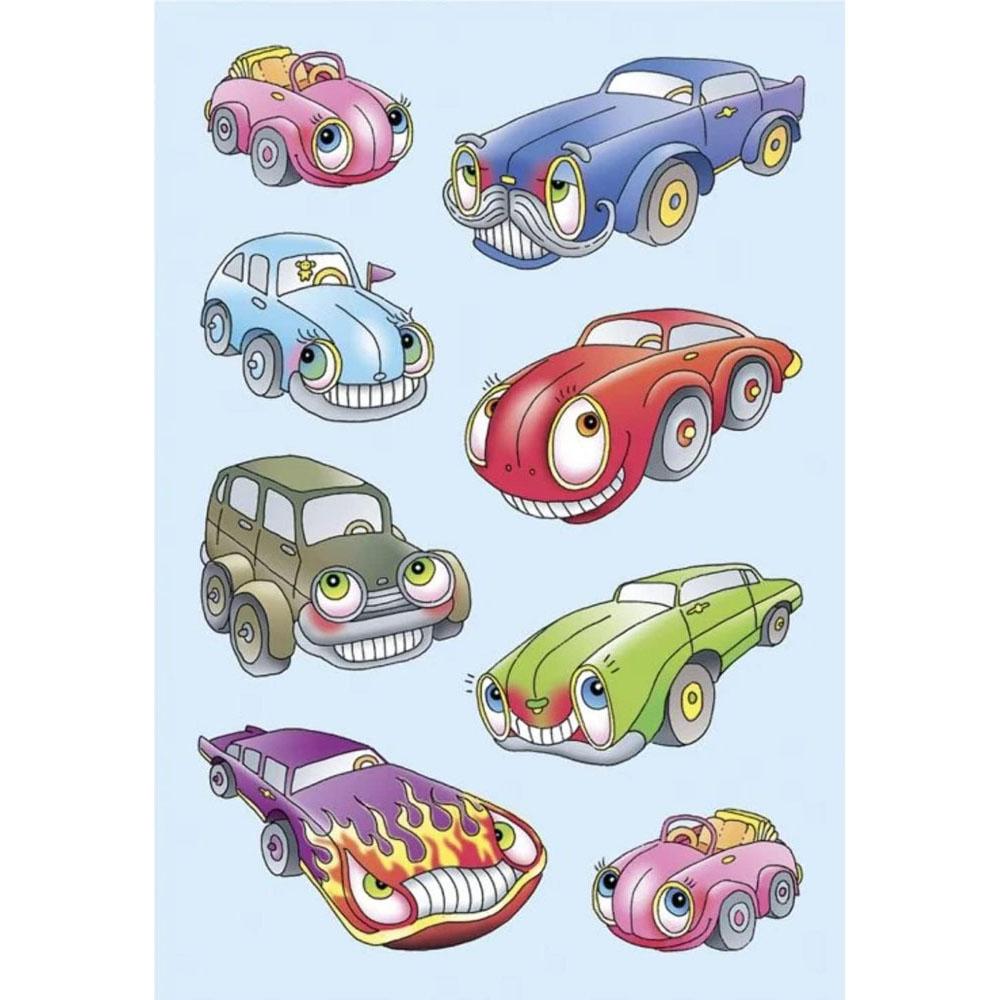 Herma Cars Magic Sticker (Embossed)