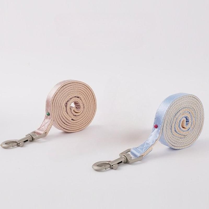 Cute Bowknot Cat Harness and Leash Adjustable Pet Harness with Traction Rope for Cat Kitten Puppy Rabbit Ferret