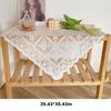 Spitzen-Tischdecke im Vintage-Stil Dekoration für Teeparty Tischdecke Durchbrochene Stickerei Textil Tischabdeckungen für Partys Hochzeiten Esstischabdeckung