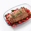 Plat de Four Ô Cuisine Ocuisine Vidrio Rectangulaire Transparent verre 39 x 24 x 6 cm (6 Unités)