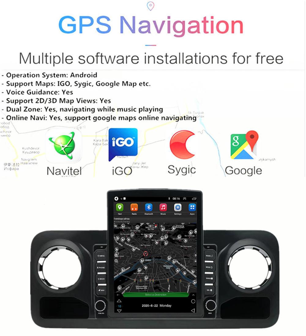 Android 11 Head Unit for Mercedes Sprinter 2GB/32GB