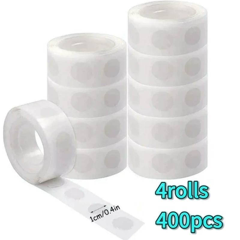 100-2000pcs Double-sided Adhesive Dots Transparent Removable Balloon Adhesive Tape Glue for DIY Wedding Birthday Party Decor