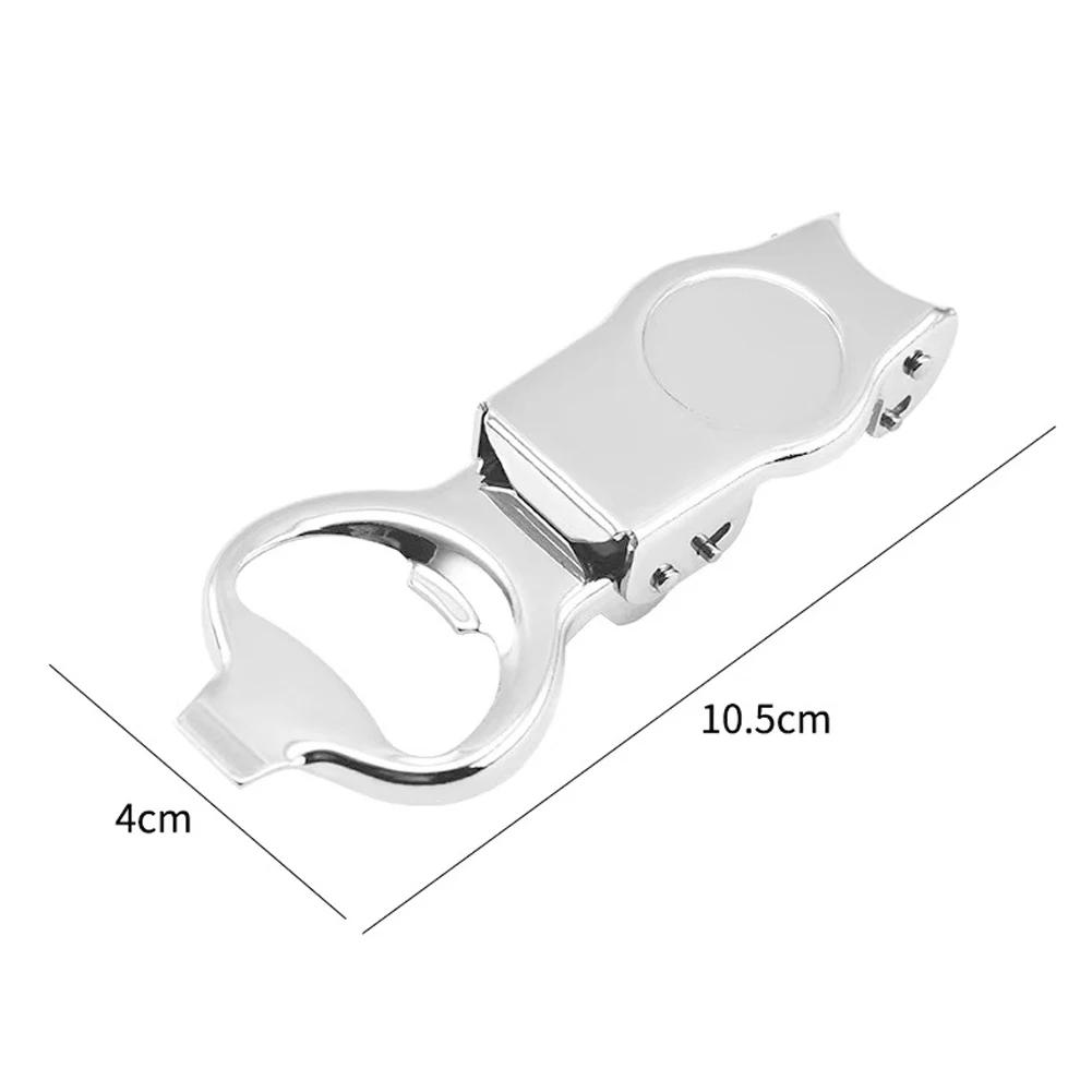 

Kitchen Accessories Multifunctional Bottle Opener with Sealed Lid Stainless Steel Labor-Saving Beer Opening Tool for Home Bar