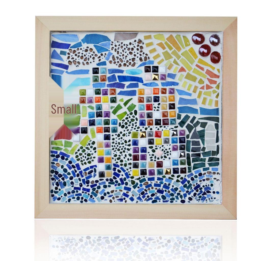 DIY Epoxy Silicone Mold for Creative Polka Dot Mosaic Coasters