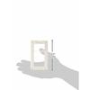 Panasonic Cosmo Series Wide 21 Switch Plate with Protective Cover for 1 Row/Triple Handle Top Cover Square White WT89513W
