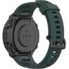 Silicone Strap for Amazfit T-Rex/T-Rex PRO, Dark Green