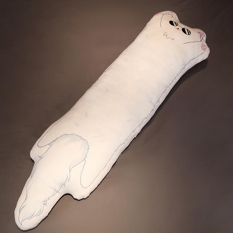 Jujutsu Kaise Satoru Gojo Long Cat Pillow Cushion Comic Plush Toy Filling Doll
