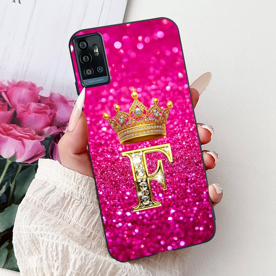 For ZTE Blade A71 Case A7030 Stylish Lettres Cover Soft TPU Phone Case For ZTE Blade A51 A 71 BladeA51 BladeA71 Back Cover Coque