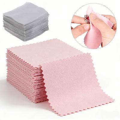 50 stuks/pak Sieraden Schoonmaakdoekje Sieraden Afveegdoekje Sieraden Gereedschap Sieraden Maken Benodigdheden