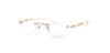 [FEELLIFE] Reading Glasses, Rimless, Women's, Designed by a Sabae Manufacturer, FLL-006-2+1.00