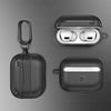 CCSmall for Apple AirPods Pro 3 Case with Carabiner Fiber Black