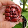 Small-Leaf Red Sandalwood Pendant: Wealth-Attracting Pixiu, Gourd, Dragon, Tortoise Design