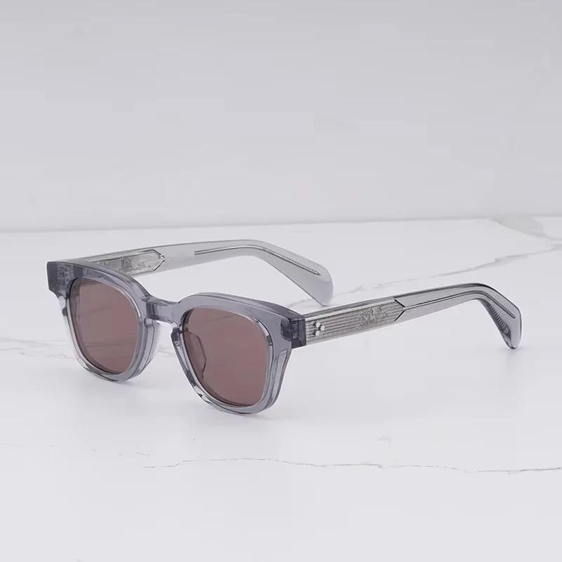 Street Fashion Men's Vintage Tortoise Sunglasses Limited Edition Vintage Classical Square Acetate Solar Glasses Male