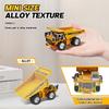 1/64 Rc Alloy Dump Truck App Remote Control Mini 4Ch 4Wd Heavy Industry Engineering Vehicle Model Desktop Kids Toys Boy Gifts