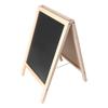 Kids Easel Double Sided Foldable Standing Large Painting Space Poplar Structure Wooden Easel 25x40cm with Accessories