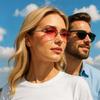 Zinc Zinc Alloy Men Polarized Sunglasses Lightweight Women Anti-UV Eyewear Anti Blue Light Glasses  Outdoor