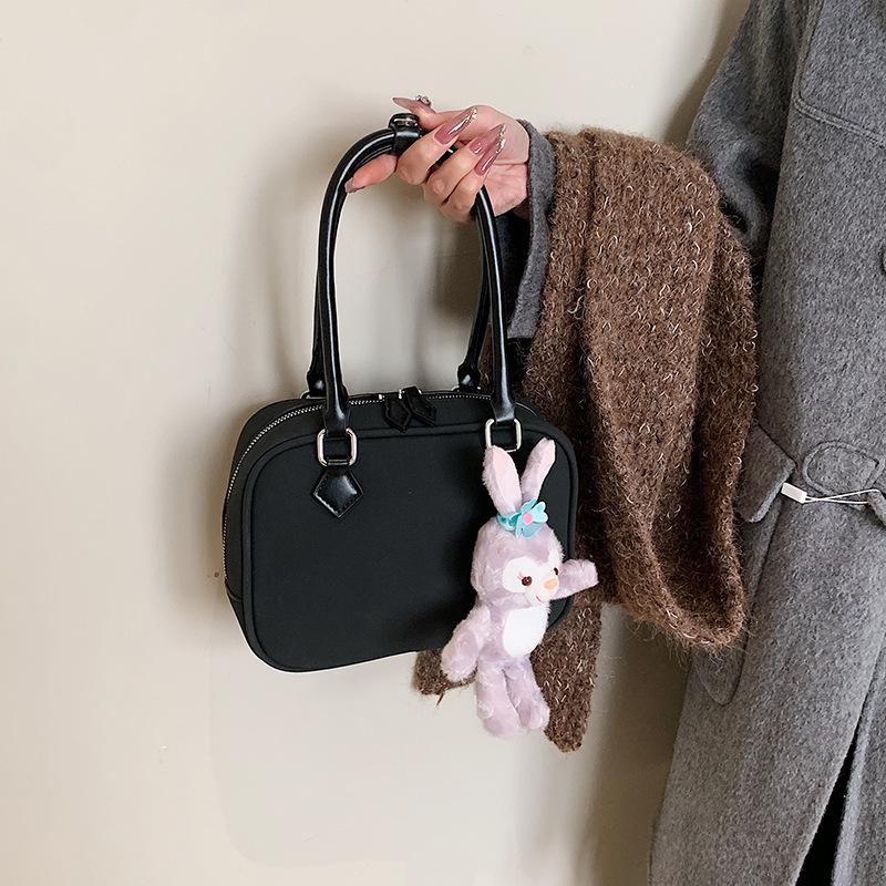 This Year's Trending 2025 Women's Frosted All-Match Crossbody Handbag - Small Square Design