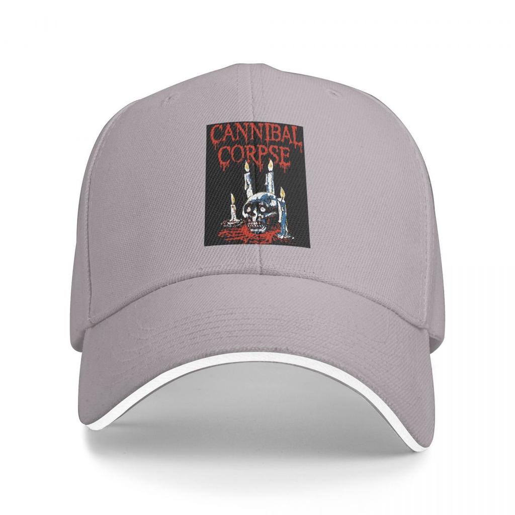 Cannibal Corpse Death Metal Band Baseball Caps Snapback Baseball Hats Breathable Casual Casquette Outdoor Unisex