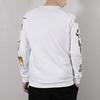 Air Jordan Athleisure Casual Printing Crew Neck Sweatshirt 'White' CD5872-100