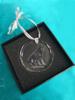 Jagdterrier - Crystal Bauble with a Photo, Dog Photo In Crystal, Personalized Christmas Tree Ornament by Art-Dog Brand