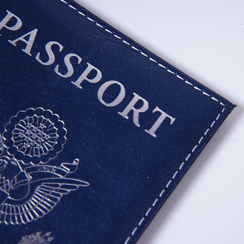 Cross-border PU Leather Passport Holder: Custom Logo Travel Cover and Multi-functional Protector