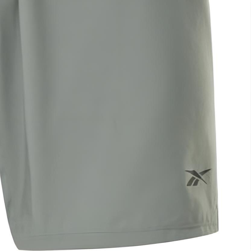 Reebok Logo Print Training Loose Fit Straight Leg Shorts Men shorts Army-Green HR6142