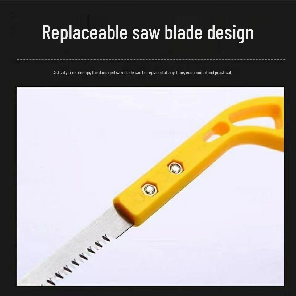 New Fine-Tooth Hand Saw for Woodworking, Gardening, and More – Free Shipping!