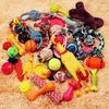 Bite-Resistant Plush Squeaky Chicken Toy for Teething Puppies and Small Dogs