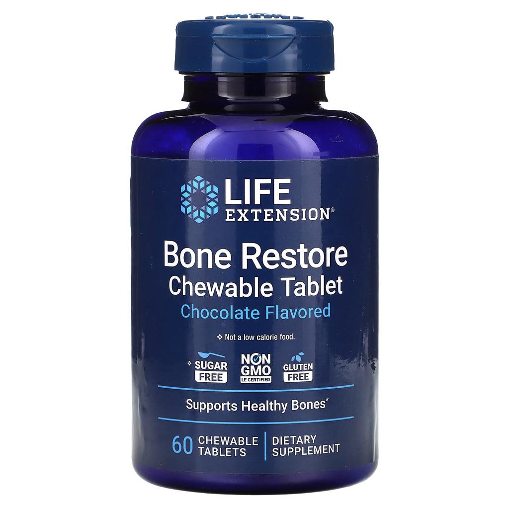 Bone Restore, Chocolate, Chewable 60 Tablets