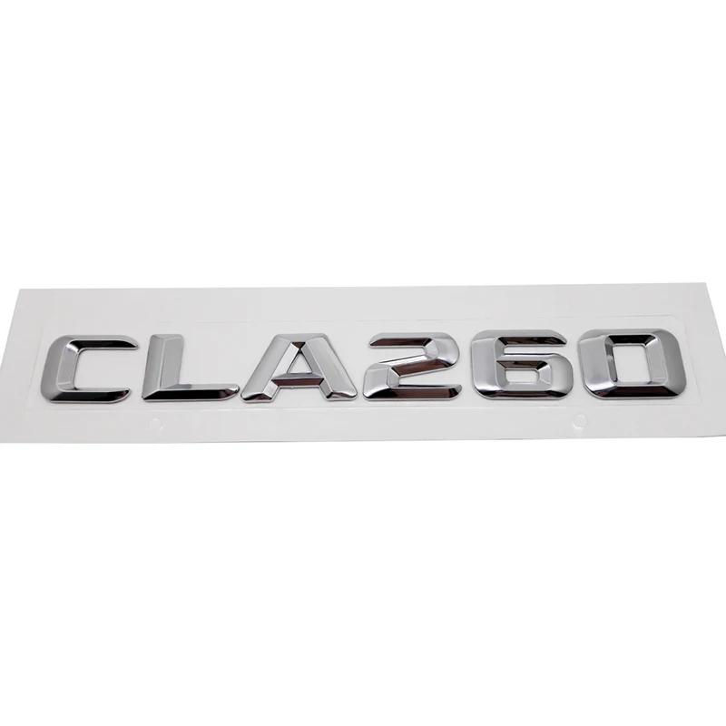 3D Car Rear Truck Sticker Emblem Tail Box Letter Badge Decal for Mercedes Benz CLA35 CLA45 CLA180 CLA200 CLA220 CLA250 CLA260