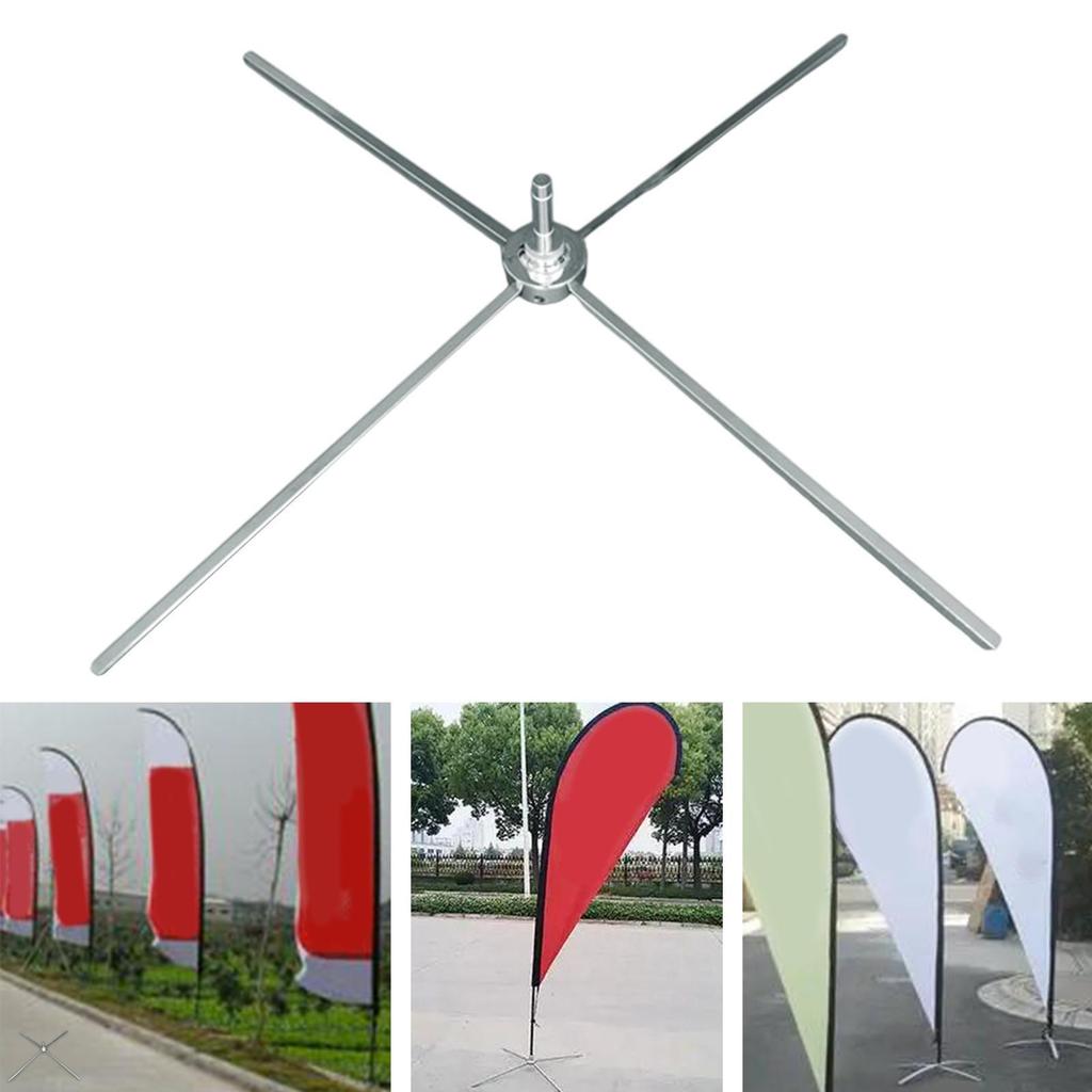 Flag Base Beach Flag Pole Base Folding Sturdy Outdoor Camping Equipment Colored Flag Display for Beach Flag Feather Banner