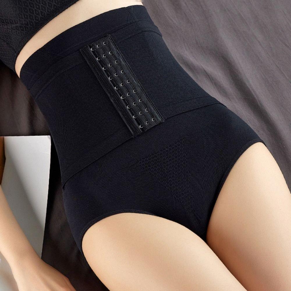 Shapewear Postpartum Body Shapers High Waist Slimming Buckle Shapers Seamless Underwear  Female