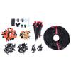 40M 4 7 Hose Garden Irrigation System Drip Irrigation Kit Watering Kit for Greenhouse Lawn