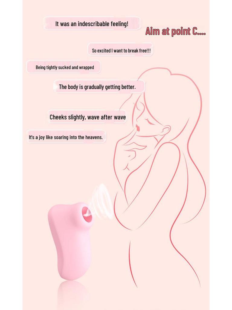 Women's Variable Frequency Suction Vibrator & Clitoral Massager