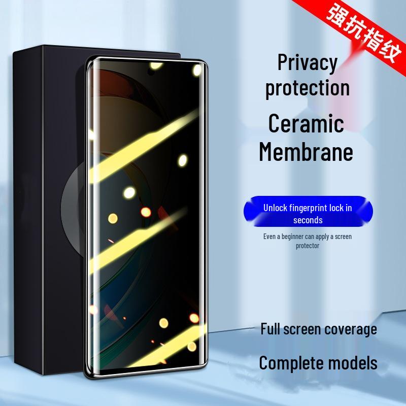 Honor X50/X50 Pro Curved Tempered Glass Screen Protector with Privacy and Anti-Blue Light Features