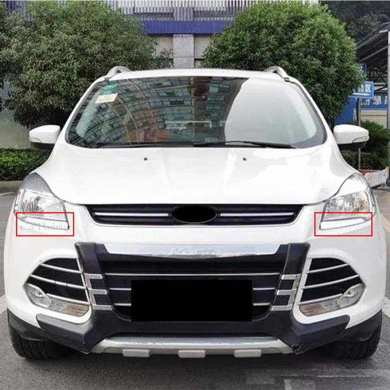 1 Pair For Ford Kuga Escape 2013 2014 2015 2016 2017 Daytime Running Light DRL LED Fog Lamp With Dynamic Yellow Turn Signal