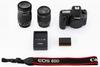 Canon Digital SLR Camera EOS 80D Double Zoom Kit IS IS STM Included EF-S18-55 STM/EF-S55-250 EOS80D-WKIT
