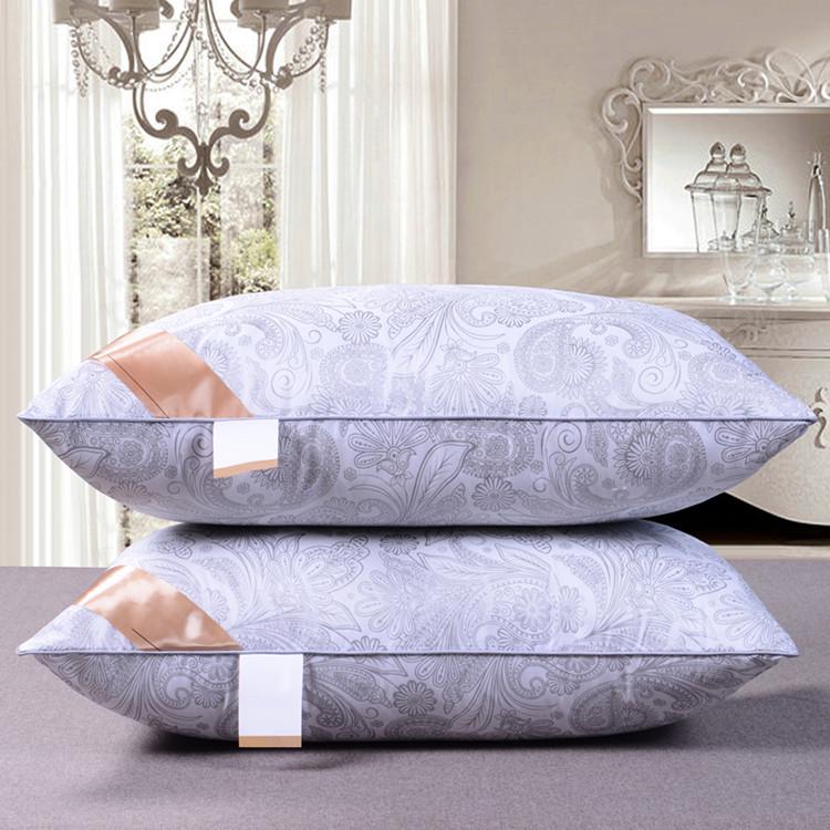 

Розкішний п ятизірковий готельний набір подушок з пір я та пуху - Безкоштовна доставка та подарунок у комплекті 42*70cm 550g Low Pillow