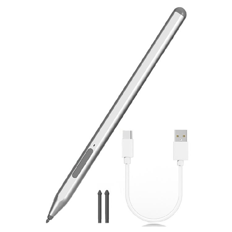 Portable Styluses Pen Magnetic Attachment Type C Charging for Go/Laptop/Book Tablets for Better Drawing Experience