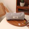 Dirt-resistant Pen Bag Corduroy Stationery Storage Bag Simple Stationery Organizer  School Office