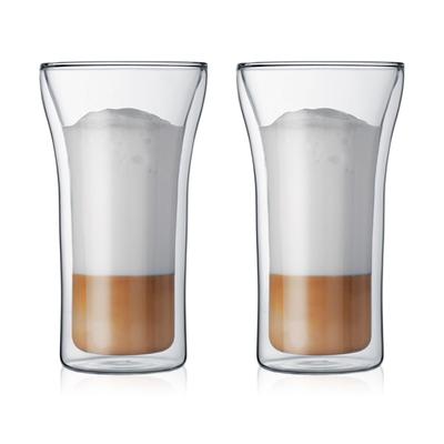 BODUM ASSAM Çift Duvarlı Bardaklar, 400ml, 2'li Set [Orijinal] 4547-10