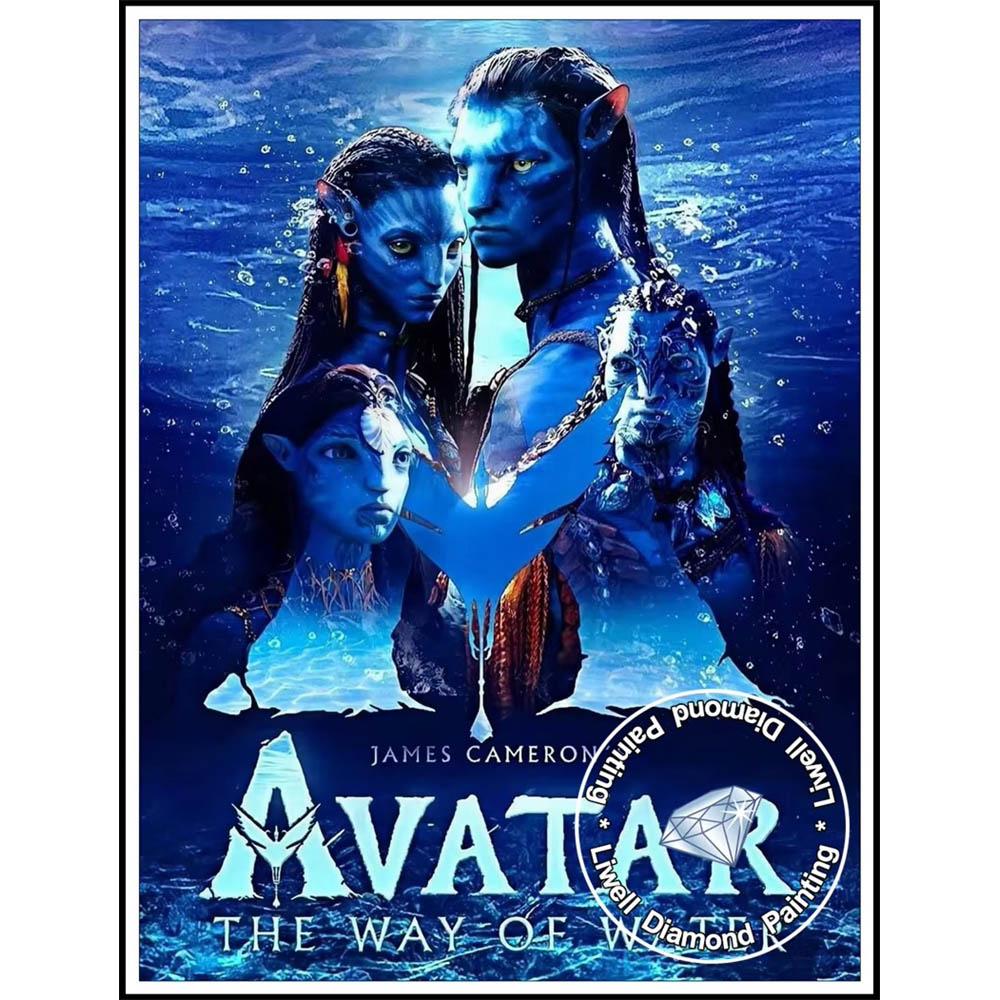 Avatar Planeta Pandora Na'vi 5D Diamantové malování Plné diamantů DIY Ručně vyráběné Diamantové malování Fantazie Dekorativní malířský set