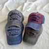 Distressed Vintage Trucker / Baseball Cap Cotton Men Women Adjustable Denim Hat
