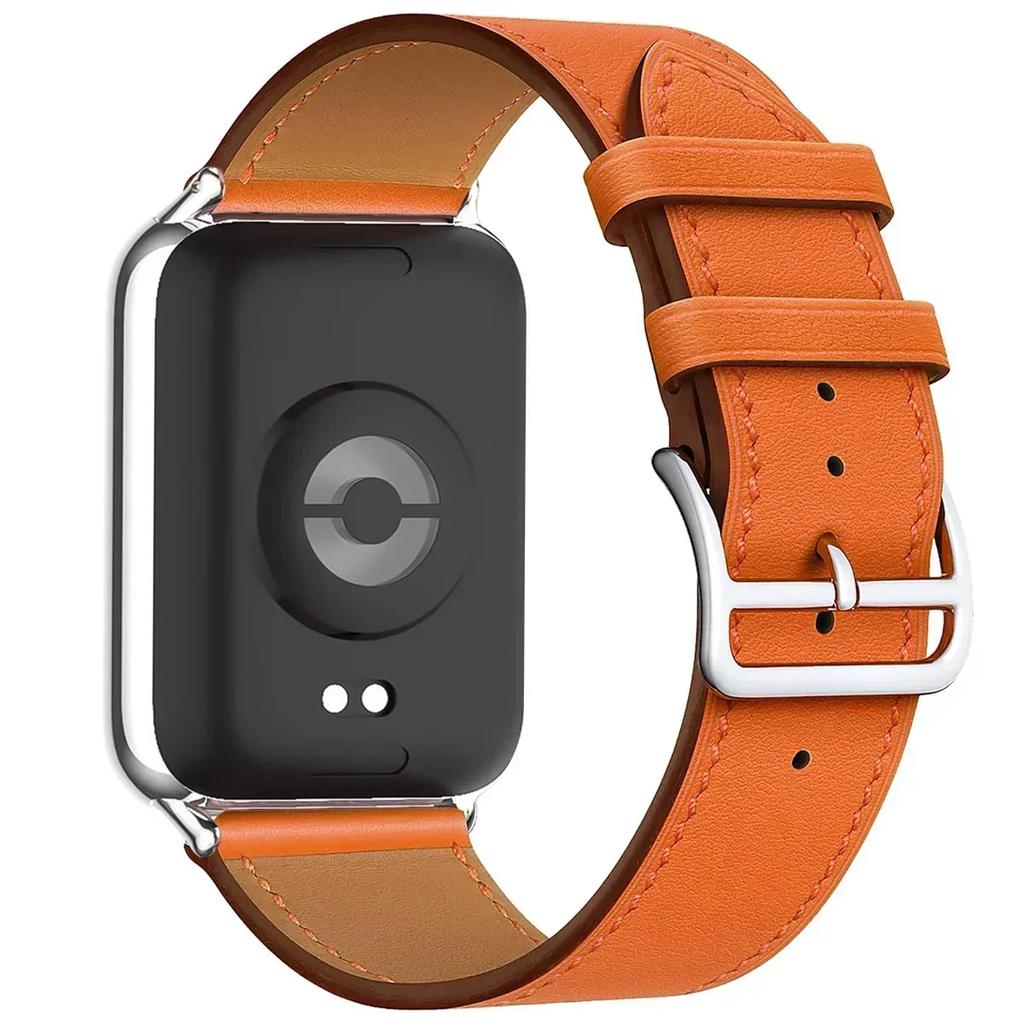 Leather Loop Strap for Redmi Watch 5 Watch 4 Band for Xiaomi Mi 9 Pro Active Wristband Bracelet Mi Band 8 Pro Correa Accessories