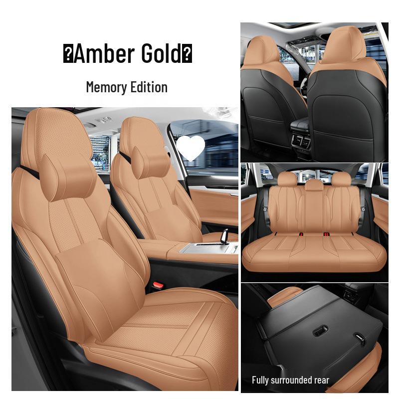 Compatible with 25 Geely Boyue L Seat Cover Models and 24 Seat Cushion Models, Fully Enclosed for All Seasons.