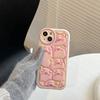 Cute Pink Pig Case For Iphone 14 Pro Max 13 11 12 14 Plus Fashion Pu Leather Protector Cover Cartoon Soft Silicone Funda