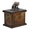 Rottweiler, Rott, Rottie I - Urn for the Ashes of a Dog, Urn with a Statuette, Elegant Urn In the Classic Style of the Brand