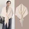 Thickened Triangle Scarf Soft Sweater Shawl Cape Fashion Knitted Shawl